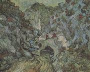 Vincent Van Gogh, Les Peiroulets Ravine (nn04)
